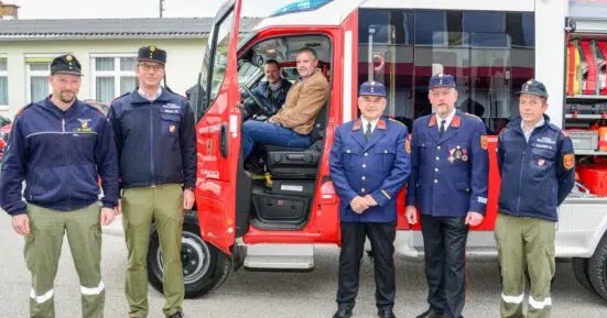Lavanttal: Neues Fahrzeug f&uuml;r die FF St. Margarethen