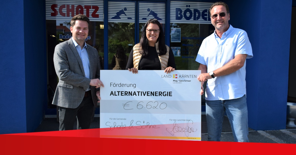 Schatz & S&ouml;hne nutzt und speichert die Kraft der Sonne